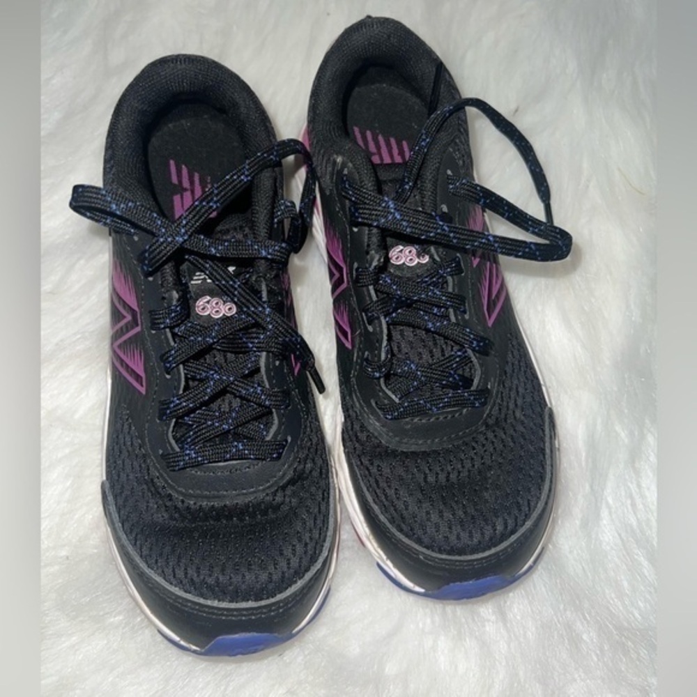 New Balance Kids' 680 V6 Lace-up Running Shoe